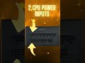 Why Are There 2 CPU Power Connectors Why Are There 2 CPU Power Connectors