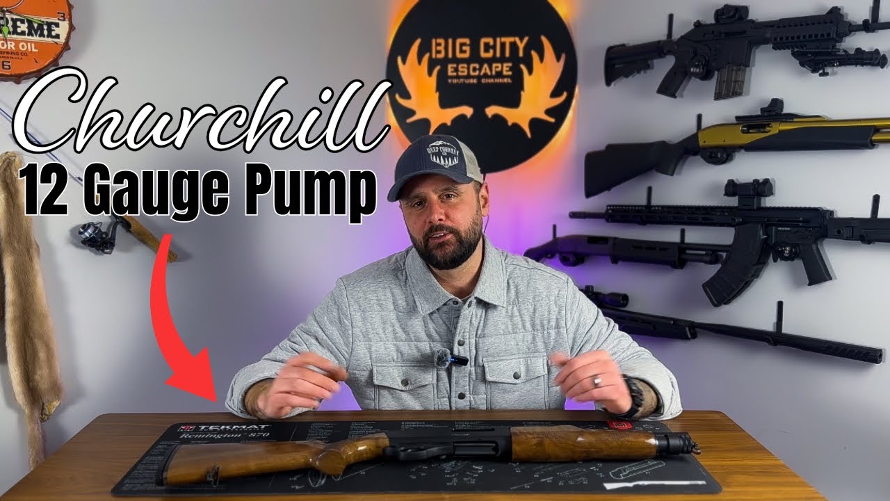 Помповое ружьё Akkar Churchill 12" | Просто болтовня