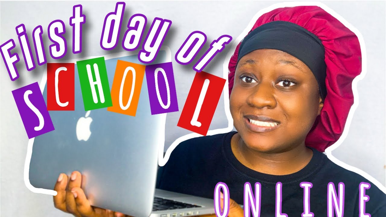 FIRST DAY OF COLLEGE | ONLINE CLASS *Realistic*