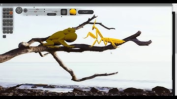 Changing the Background to Create a Scene in Sculptris