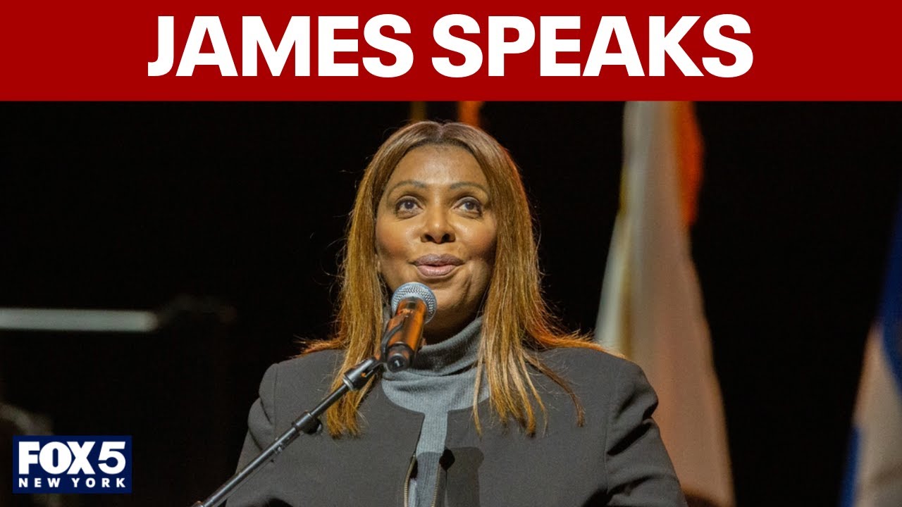 NY AG James speaks at Mamdani rally after indictment: 'I fear no man'
