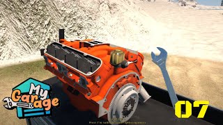 Let's Play My Garage 07 | Junkyard Truck Repair Engine Build Begins