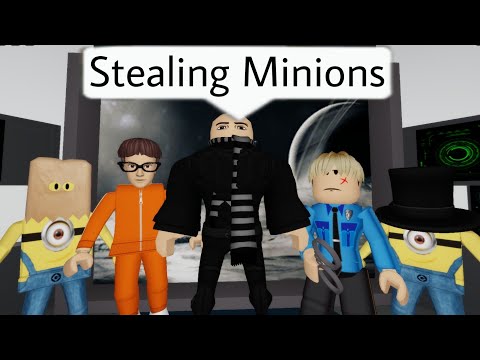 GRU MINIONS STEALING IN BROOKHAVEN ?RP | Funny Roblox Moments