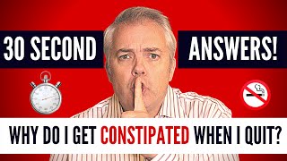 Why do I get constipated when I quit smoking (#Shorts)
