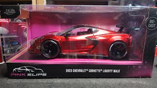 Finally wheel swapping the Liberty Walk Corvette!! 1/24 Jada Diecast Flavatek Wheels 