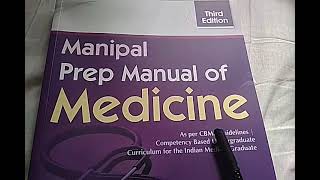 Medicine Manipal Prep Manual of Manthappa Book Unboxing Review Textbook Recommended