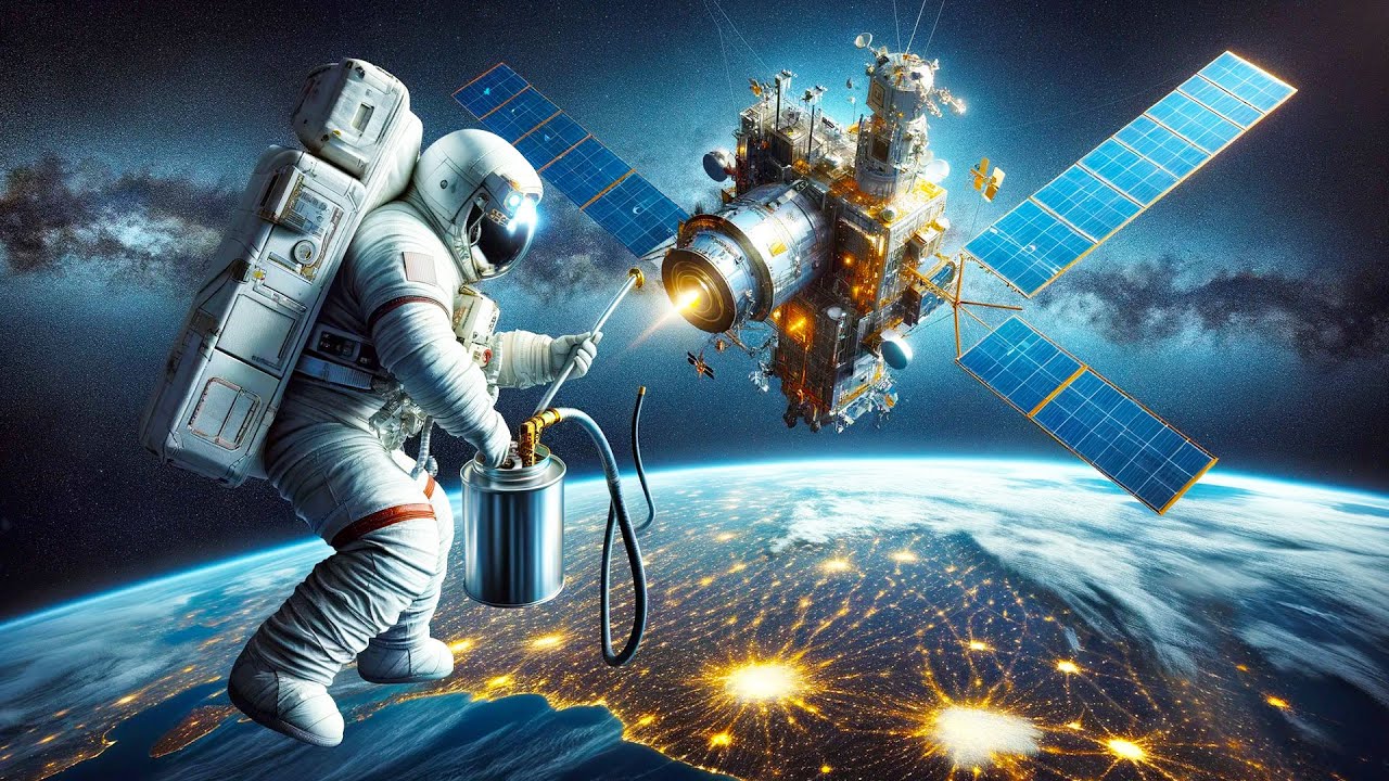 إزاي الأقمار الصناعية بتتحرك من غير وقود؟ | في السريع