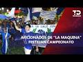 ¡Llegó La Máquina! Afición de Cruz Azul celebra campeonato en el Ángel de la Independencia