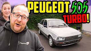 Riskante ABHOLUNG auf EIGENER Achse! - Peugeot 505 Turbo - Marco RETTET ihn!