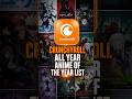CRUNCHYROLL ANIME AWARDS ALL YEAR WINNER LIST #crunchyroll #crunchyrollindia #animeawards #anime