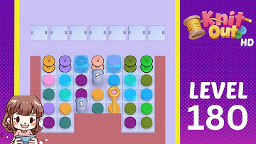 Knit Out Level 180 Solution Walkthrough