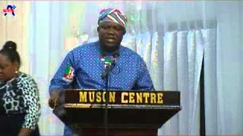 AKINWUNMI AMBODE AT AN INTERACTIVE SESSION WITH COSMOPOLITAN WOMEN'S CLUB