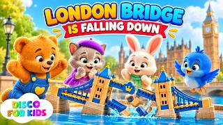 London Bridge Is Falling Down - Nursery Rhymes & Kids Songs | Disco For Kids