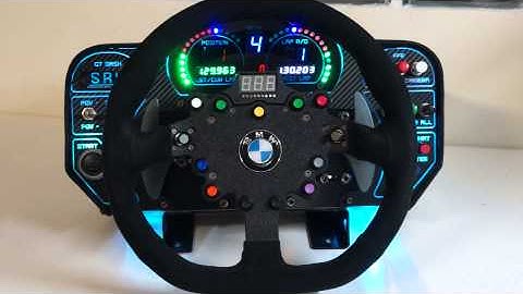 SRX GT Dash for Fanatec CSW Wheel