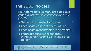 System Development Part I