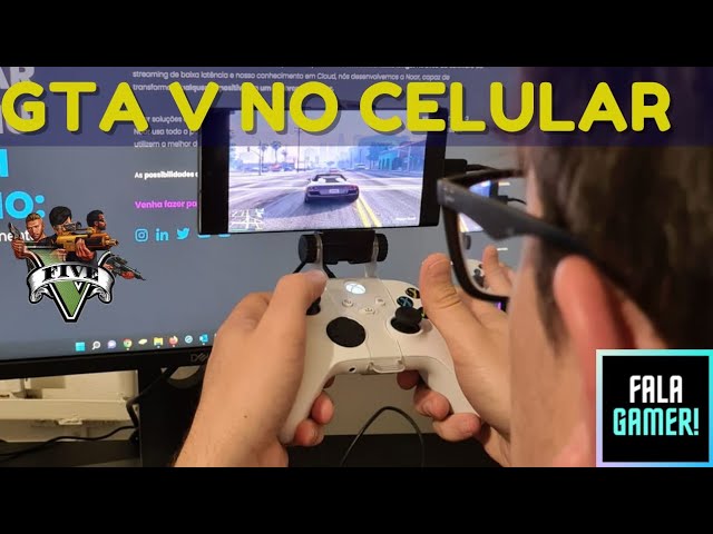 Como jogar GTA V no Celular? (ou em PC Fraco) - Apresento a NOAR Cloud!  RODA O GTA V GRÁTIS DA EPIC! 