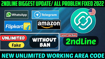 2ndline signup problem fix 2022|2ndline canada area code|create telegram and whatsapp with 2ndline