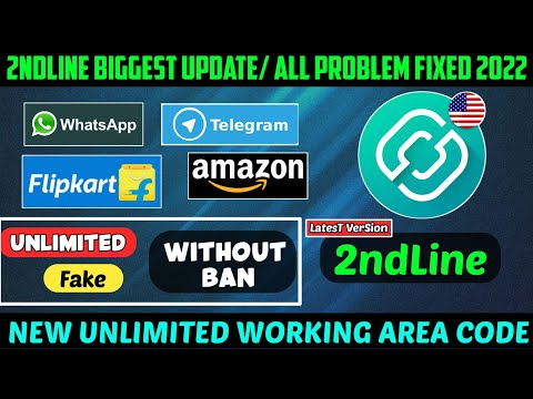 2ndline signup problem fix 2022|2ndline canada area code|create telegram and whatsapp with 2ndline