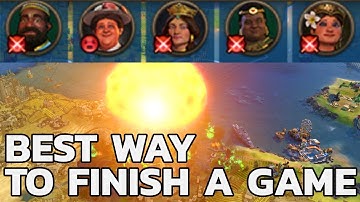 The Best Way to Finish a Civ Game - Civ 6 Deity Maya Ep 11