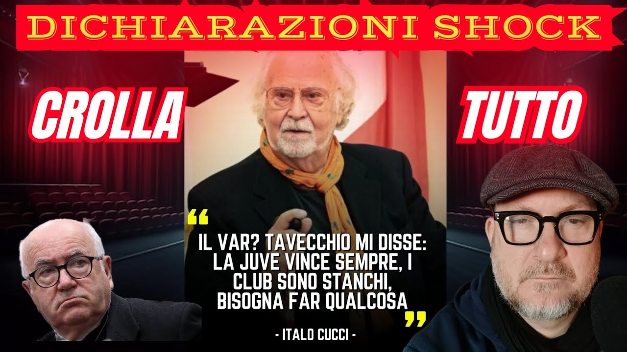 🚨 DICHIARAZIONI SHOCK di Italo CUCCI su TAVECCHIO che fanno CROLLAR TUTTO🔥VAR CREATO come ANTIJUVE⁉️