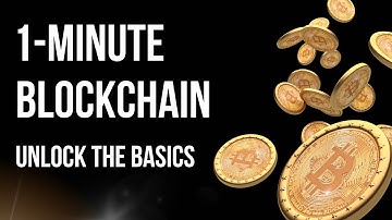 What is Blockchain - Explained in 1 Minute | How does it work?