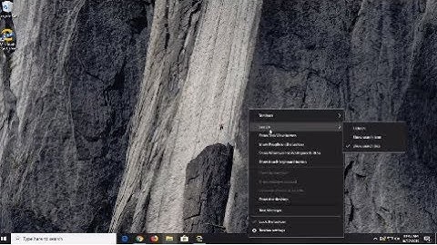 How to Replace the Taskbar Search Box with the Search Icon in Windows 10 [Tutorial]
