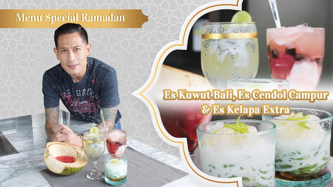 Seger Nampol Nikmat Joss Es Buatan Chef Juna Juarrra! 3 Resep Minuman untuk Buka Puasa