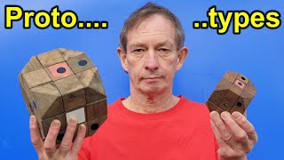 Famous Gigantic version of Erno Rubik's famous wooden prototype 3x3x3 puzzle Profile