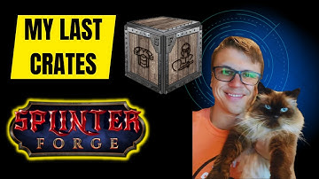 Opening My Last Splinterforge Alpha Crates & Reforging Commons