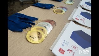 Награждение победителей открытого отборочного чемпионата по стандартам WorldSkills