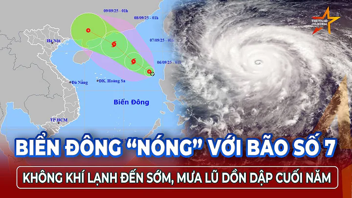 Bão số 7 hình thành từ áp thấp nhiệt đới: Có tiến thẳng vào đất liền Việt Nam? | TTVH