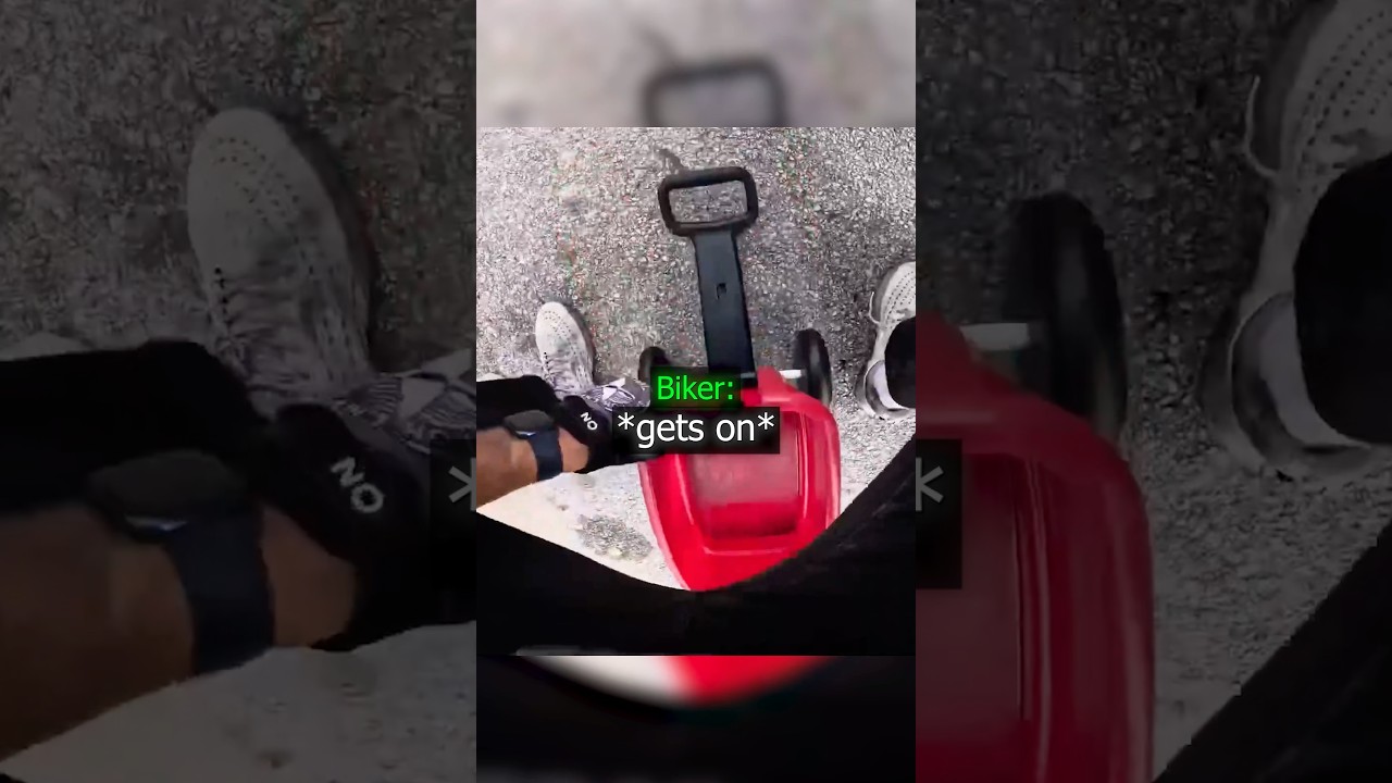 Biker Riding Toy !😱