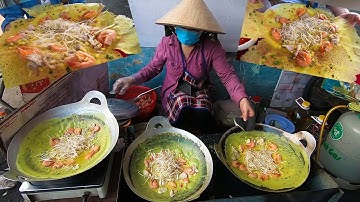 Quán Bánh Xèo Miền Tây núp hẻm 35k 50k Đầy ắp Tôm Thịt Siêu Ngon Ròn Rụm Béo Ngậy ở Sài Gòn