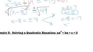 Alg 9 4 Notes Day 1