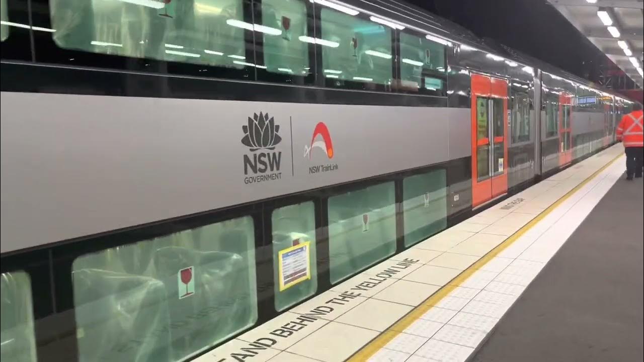 NSW TrainLink Mariyung D Sets D43 D143 At Hamilton Newcastle nsw-trainlink-mariyung-d-sets-d43-d143-at-hamilton-newcastle