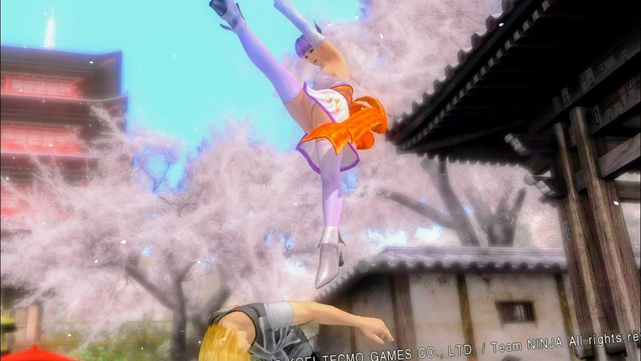 (DOA5LR) Reverse Ryona - Ayane Humiliates Eliot During "Training"!
