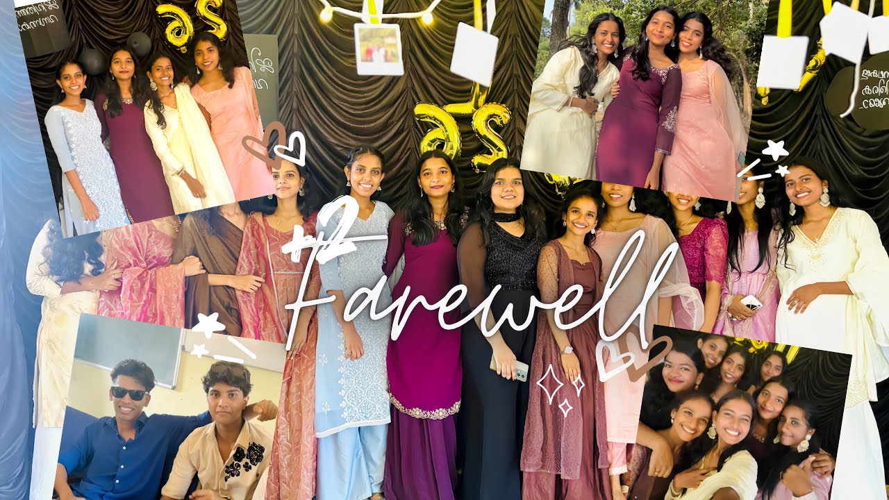 +2 Farewell Day🥹❤️|Farewell vlog✨|last day of school 🏫|ayishuu|