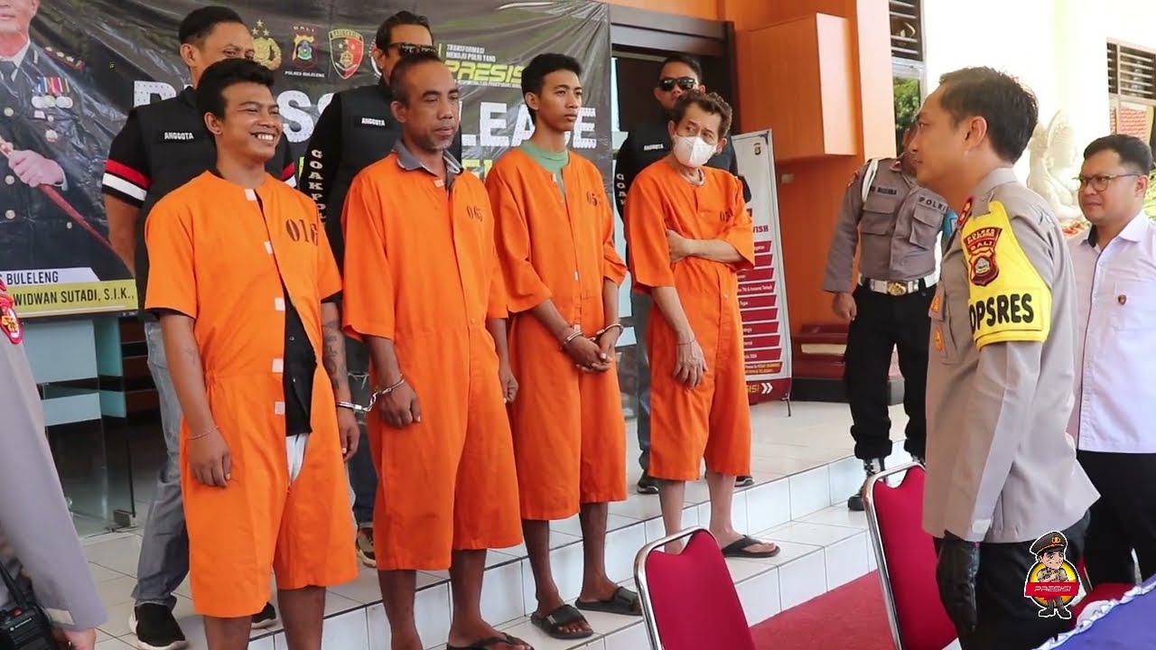 Kapolres Buleleng Release Kasus Tindak Pidana Kekerasan Terhadap Orang Kepada Insan Media