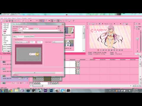 ♦ SV Tutorial ; Candy Effects - Sliding Text With Render
