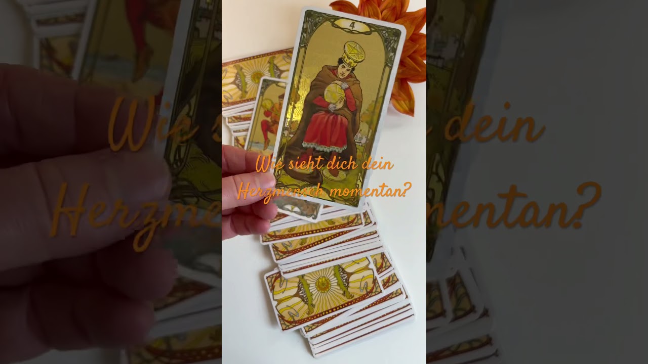 Wie sieht dich dein Herzmensch momentan? Golden Art Nouveau Tarot, Giulia F. Massaglia