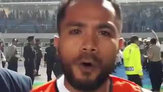 Psm Makassar Di Lempari Botol Oleh Bobotoh