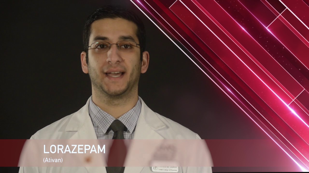 Lorazepam or Ativan Medication Information (dosing, side effects, patient counseling)