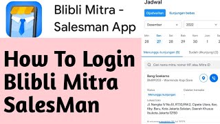 Blibli Mitra How To Login Blibli Mitra screenshot 1