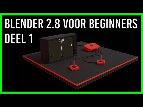 Blender 2.8 Voor beginners Deel 1 - Game TV - Nederlands