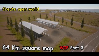 Terrain | Open World Map  | Island | Unreal Engine 4 | Overview WIP Part 3