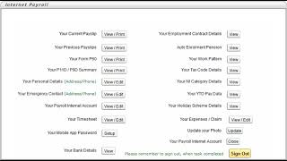 Employee Account Activation & Log In Demo.