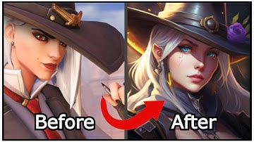 I used an AI to redesign ALL of the Overwatch characters...