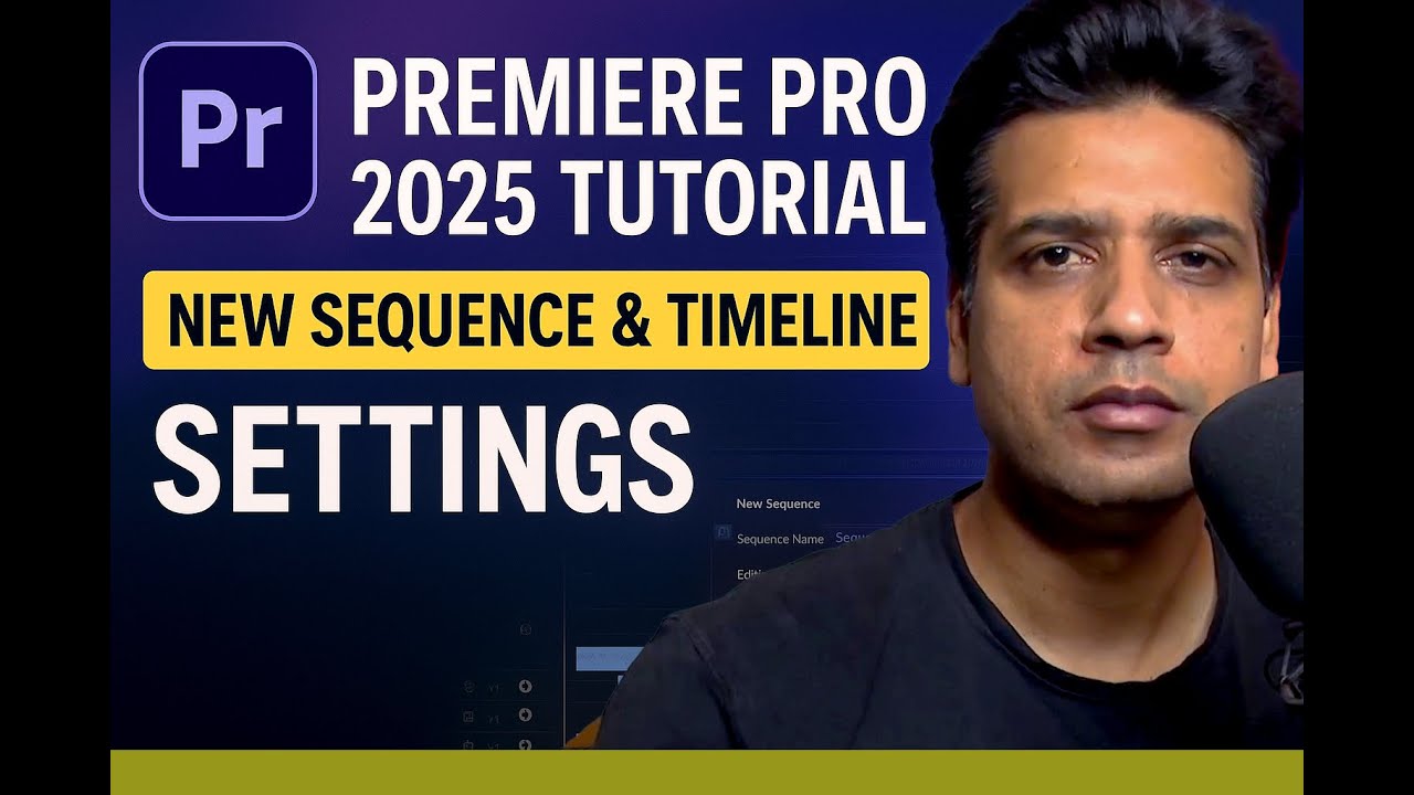 Premiere Pro 2025 Tutorial | New Sequence & Timeline Settings Explained ...