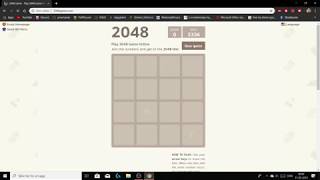 2048 timelapse gameplay (over 50000)