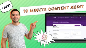 How To Do A Content Audit For A Website Using Surfer